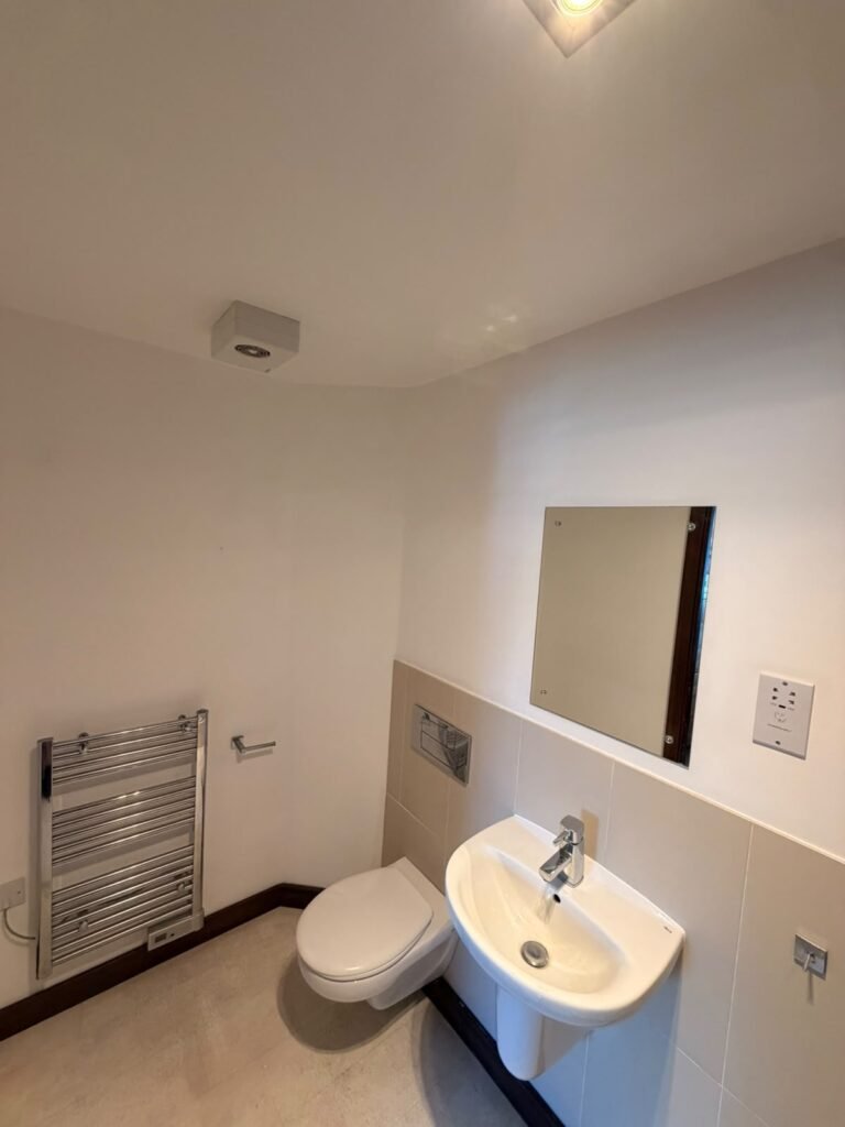 Refurbished washroom